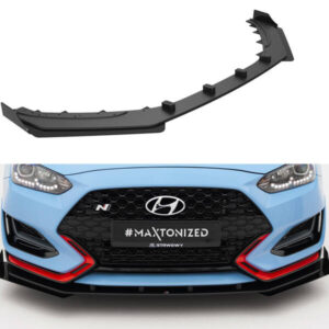 Lip delantero + Flaps Street Pro Hyundai Veloster N Mk2 - Maxton Design