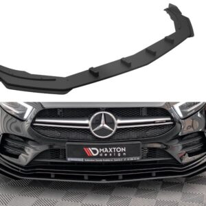 Lip delantero + Flaps Street Pro para Mercedes A35 AMG / AMG-Line Aero Pack W177 - Maxton Design
