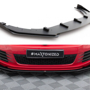 Lip delantero Street Pro V.3 + Flaps para Volkswagen Golf GTI Mk6 - Maxton Design