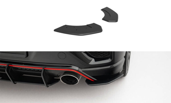 Splitters laterales traseros Street Pro Hyundai Veloster N Mk2