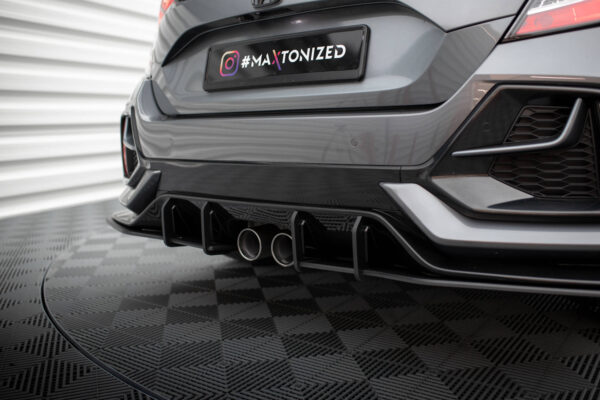 Splitters laterales traseros Street Pro V.1 para Honda Civic Sport Mk 10 Facelift - Imagen 3