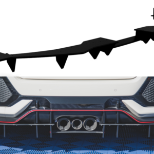Difusor trasero Street Pro para Honda Civic X Tipo R - Maxton Design