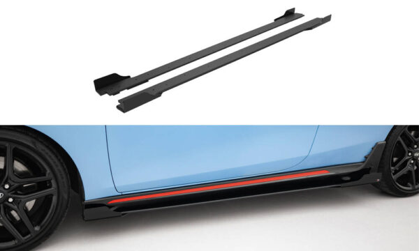 Faldones Laterales Street Pro Lip + Flaps Hyundai Veloster N Mk2