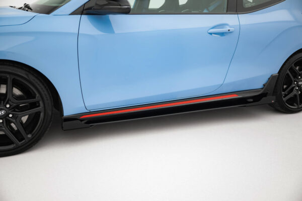 Faldones Laterales Street Pro Lip + Flaps Hyundai Veloster N Mk2 - Imagen 4