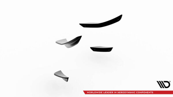 Alerones Parachoques Delantero (Canards) Volkswagen Polo GTI Mk6 Restyling - Imagen 12