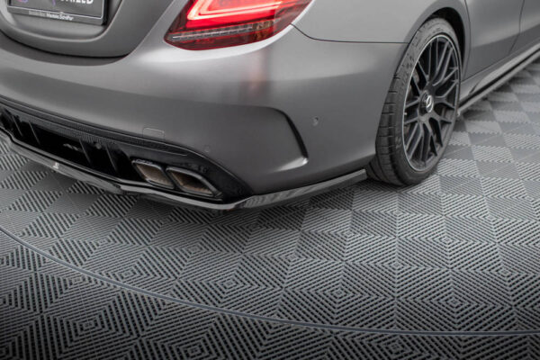 Difusor trasero (con barras verticales) Mercedes-AMG C63 Sedan / Estate W205 Restyling - Imagen 10