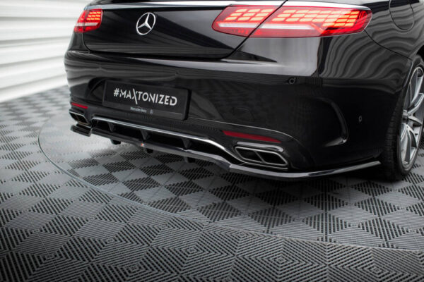 Difusor trasero (con barras verticales) Mercedes-Benz S Coupé AMG-Line C217 Restyling - Imagen 12