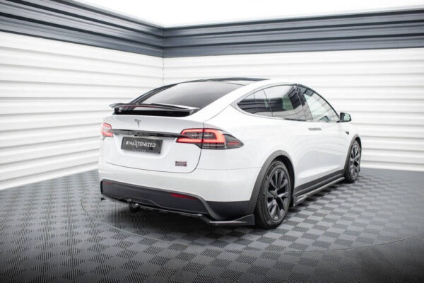 Difusor trasero (con barras verticales) Tesla Model X Mk1 Restyling - Imagen 10