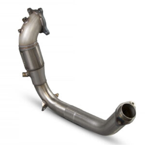 Downpipe con catalizador deportivo de alto flujo Honda Civic Type R FK2 LHD