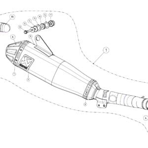 Akrapovic Silenciosos Slip-on Yamaha WR 250 F 2015-2016