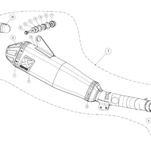 Akrapovic Silenciosos Slip-on Yamaha WR 250 F 2015-2016