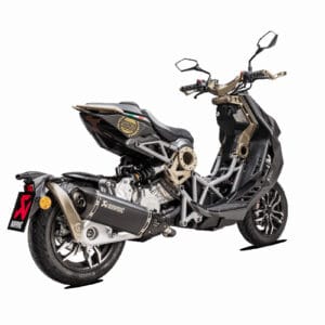 Akrapovic Protector térmico carbono Italjet Dragster 125 21-25
