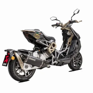 Akrapovic Protector térmico carbono Italjet Dragster 125 21-25