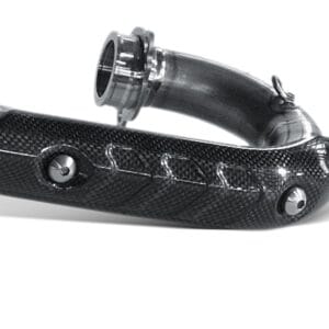 Akrapovic Protector térmico de carbono para Kawasaki KX 250 F 2006-2007.