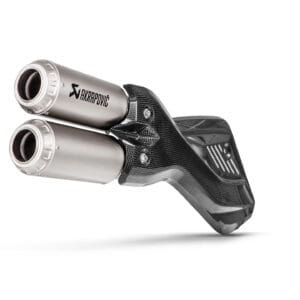 Akrapovic Silenciosos Slip-on doble para Ducati Multistrada 1200 2017-2018