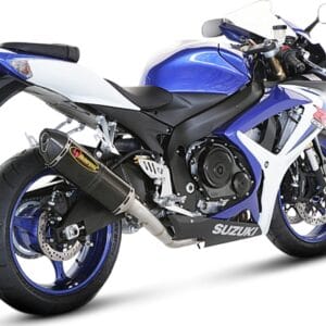 Akrapovic Silenciosos Slip-on Homologado Suzuki GSXR 600 2006-2007.