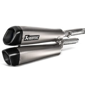Akrapovic Silenciosos Slip-on Homologados para Triumph Scrambler 1200 2019-2020