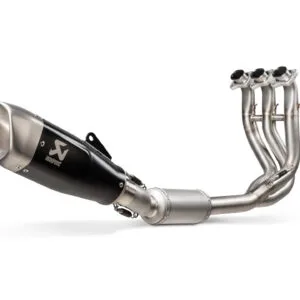 Akrapovic BLACK EDITION escapes completos Racing para Triumph Trident 660