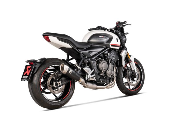 Akrapovic BLACK EDITION escapes completos Racing para Triumph Trident 660 - Imagen 3