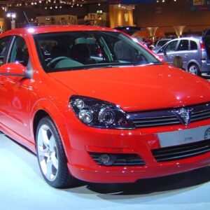Alerón Falda para Opel Astra H SRI Look Parachoques delantero (2004-2010)