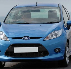 Alerón Parachoques delantero para Ford Fiesta MK7 Zetec S Look S Falda Cenefa