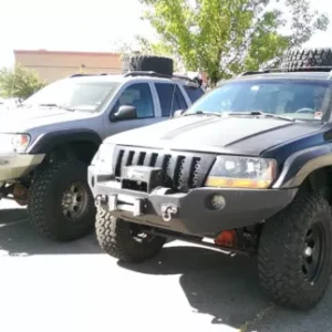 Aleta Extensiones de arco de rueda para Jeep Grand Cherokee WJ (1998-2004)