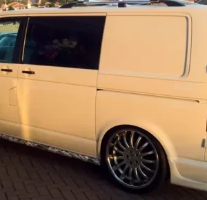 Añadido de parachoques trasero VW T5 Transporter Multivan (2003-2015)