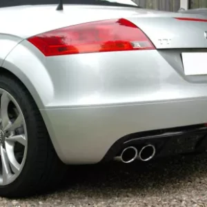 Añadido de paragolpes trasero Audi TT 8J Jupe trasera (para un escape) (2006-2014)