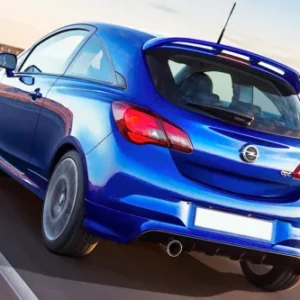 Defensa trasera Jupe OPC Style para Opel Corsa E - solo escape (2014-2019)