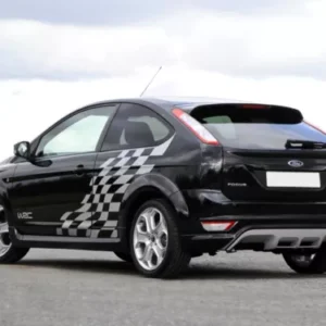 Difusor de parachoques trasero Ford Focus 2 Zetec S Style (modelo restyling) (2008-2010)
