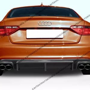 Difusor Parachoques trasero Audi A5 Sportback S-Line (2009-2011)