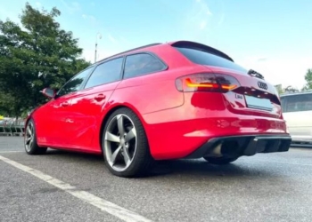 Difusor trasero Audi A4 B8 S-Line Después del restyling (2012-2015)