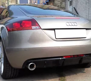 Difusor trasero  Audi TT 8J añadido de parachoques trasero (2006-2010)