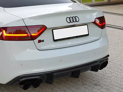 Difusor trasero  para Audi A5 Sportback 8TA S-Line (Facelift 2012-2016)