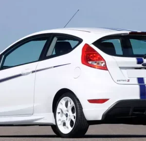 Difusor trasero  para Ford Fiesta MK7 Zetec S Look S Falda Cenefas