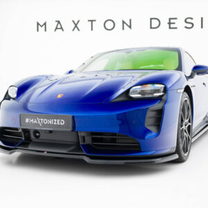 Lip delantero Porsche Taycan Turbo S Mk1 - Maxton Design