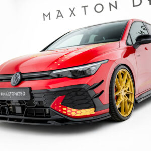 Lip delantero V.1 para Volkswagen Golf GTI Clubsport Mk8 Facelift - Maxton Design