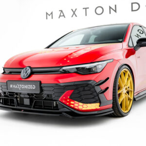 Lip delantero V.4 para Volkswagen Golf GTI Clubsport Mk8 Facelift - Maxton Design