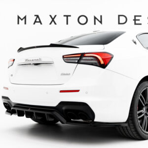 Splitter trasero (con barras verticales) para Maserati Ghibli Modena Mk3 Facelift - Maxton Design