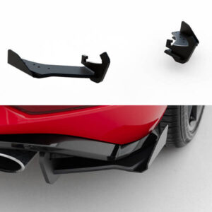 Street Pro Difusores Laterales Traseros + Aletas VW Golf 7 R Facelift - Maxton Design