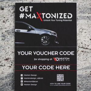 Voucher de Regalo para Tuning - Modelo Universal - Maxton Design
