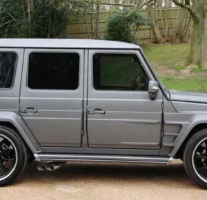 Guardabarros laterales con rejillas para Mercedes Clase G W463