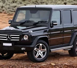 Kit de 4 aletas guardabarros de 10 cm para Mercedes Clase G W463