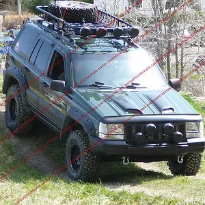 Kit de 4 aletas guardabarros para Jeep Grand Cherokee ZJ (1993-1998)