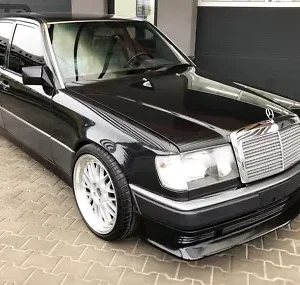 Lip delantero Mercedes W124 Añadido de parachoques delantero (1984-1996)