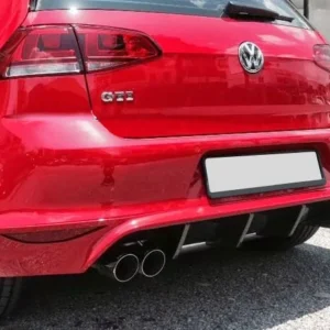 Parachoques trasero añadido de parachoques trasero para VW Golf 7 (2012-2019)