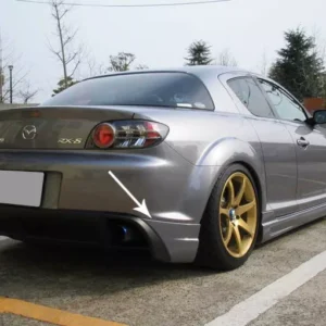 Parachoques trasero Mazda RX-8 añadido de parachoques (2003-2012)