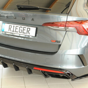 Difusor trasero para Skoda Octavia RS (NX) familiar/sedán – Sin enganche de remolque