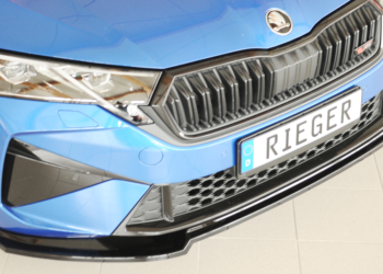 Lip delantero Rieger para Skoda Octavia RS (NX) familiar/sedán (2024-)