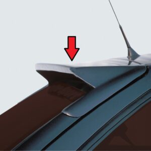 Alerón de Techo Rieger en ABS para Opel Astra F Hatchback